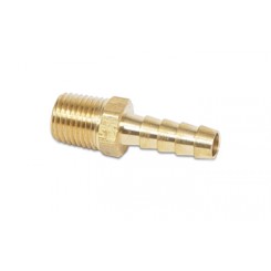 HOSE BARB MALE 1/4" NPT WITH 5/16"